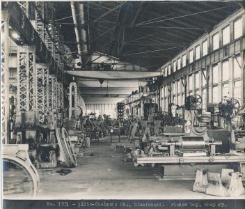 An old photo of a factory